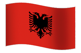 Flagge Albanien