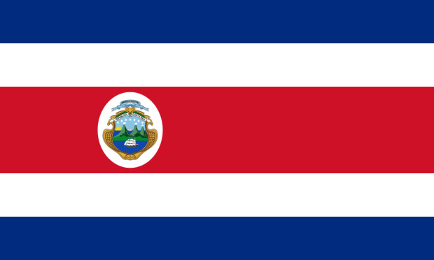 Flagge costarica